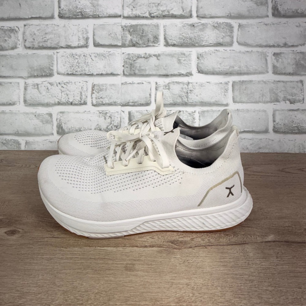 Flux Adapt Runner Knit Athletic Sneakers White Mens 11.5